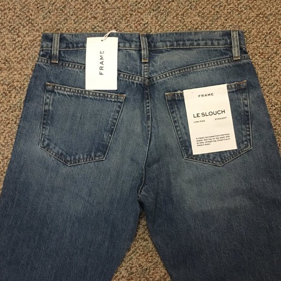 Size 27 but fit like a 30 Frame Denim Womens  Le Slouch Creation Jean - Picture 3 of 8